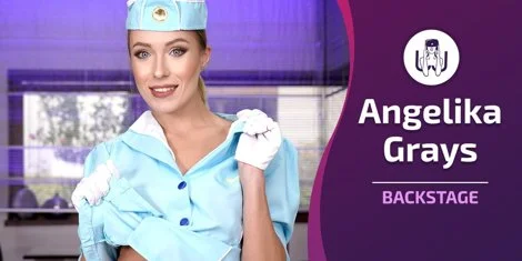 Backstage with Angelika Grays Poster