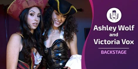 Backstage with Ashley Wolf and Victoria Voxxx Poster