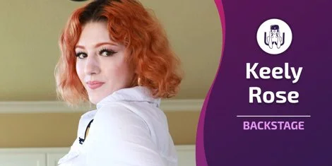 Backstage with Keely Rose Poster