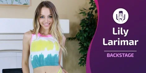 Backstage with Lily Larimar (CENSORED) Poster