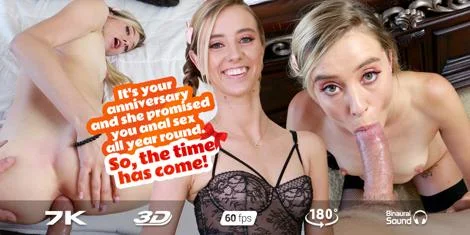 Haley Reed's Anal Gift Poster